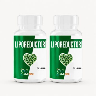 Frasco de Liporeductor Combo (Lipobalance) con ingredientes naturales, suplemento LiveMax Guatemala