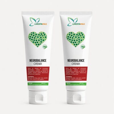 Dos frascos de Crema Neurobalance Combo, 250 ml por frasco — LiveMax Guatemala
