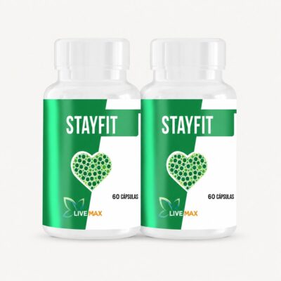 Dos frascos de Stayfit Combo, 60 cápsulas por frasco — LiveMax Guatemala